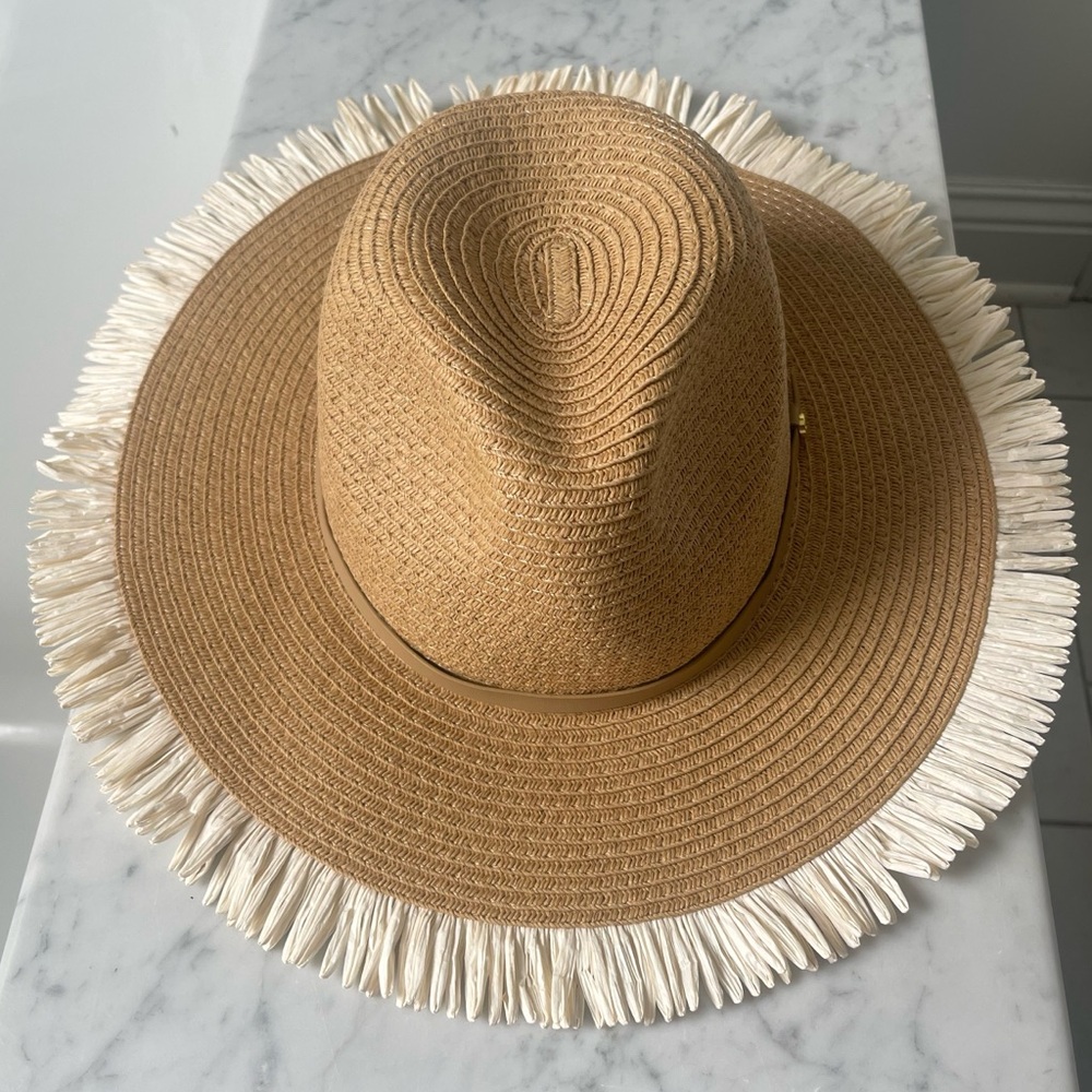 BCBG straw hat